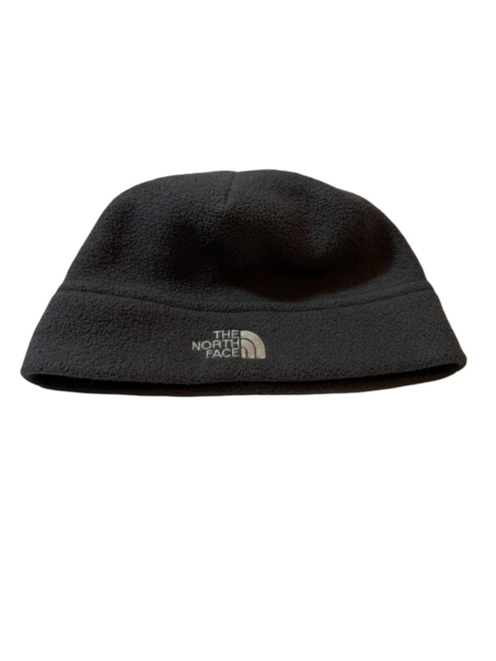 The North Face Grey Fleece Beanie Polartec Recycled USA Made Winter Hat